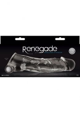 Renegade Manaconda Vibrating Penis Extension Clear