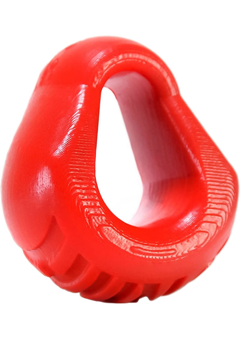 Hung Silicone Cockring Blood Red