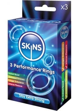 Skins Performance Ring Clear 3 Pack