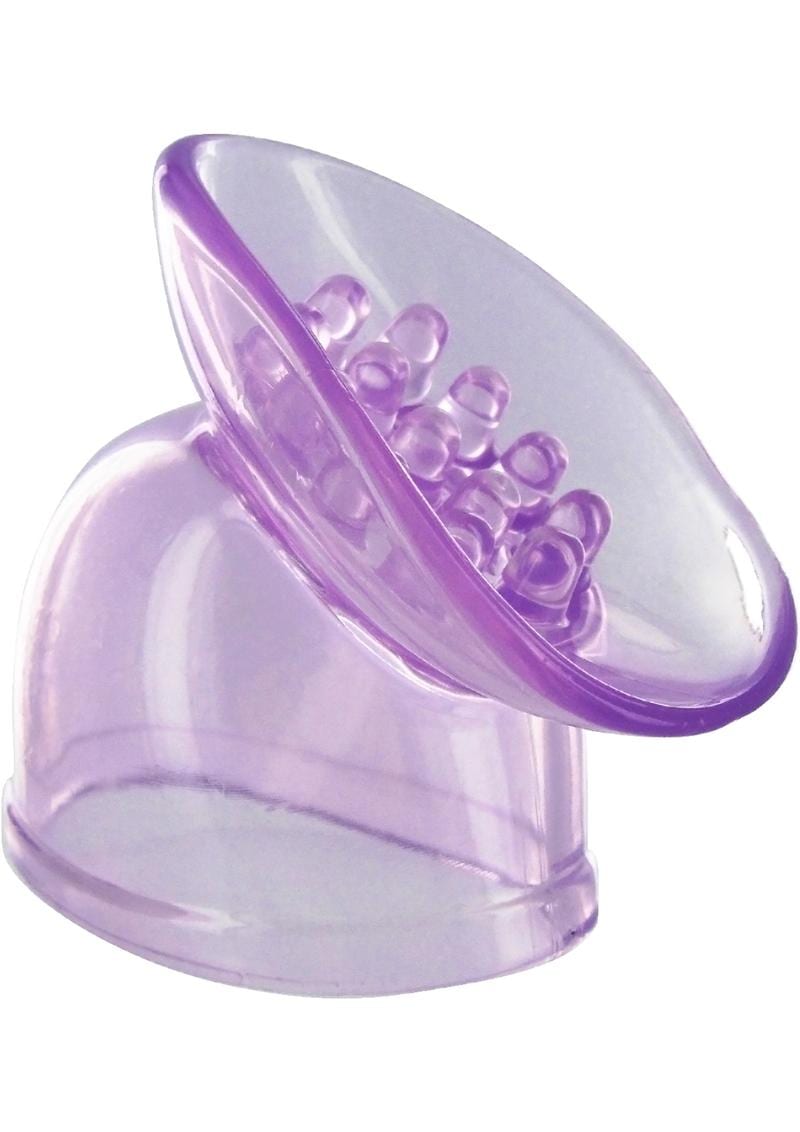 Wand Essentials Lily Pod Clitoral Wand Attachment Large Purple