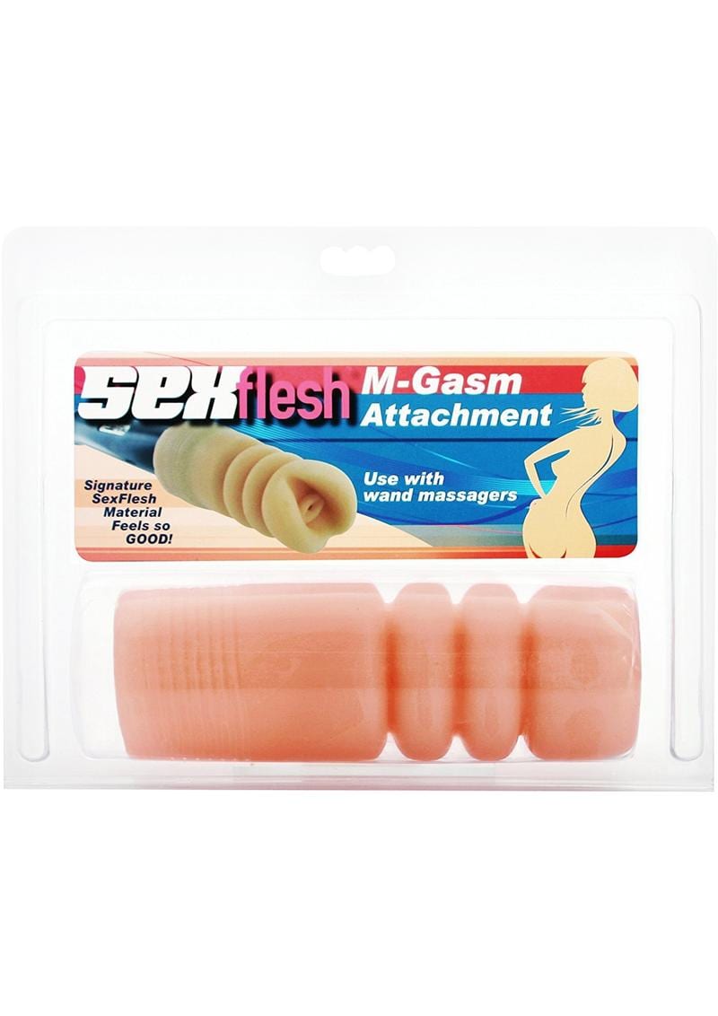SexFlesh M-Gasm Attachment Masturbator Sleeve Vanilla