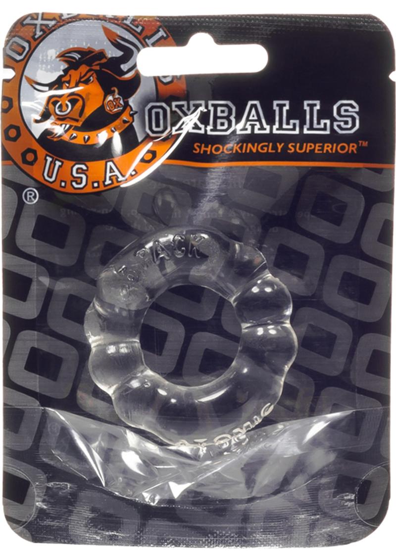 Atomic Jock The `6 Pack` Sport (1) Individual Cockring Clear