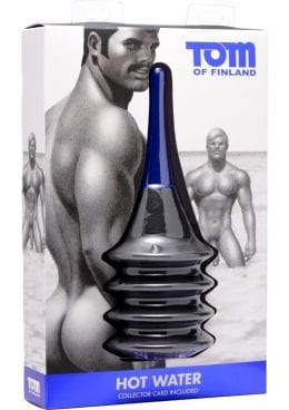 Tom Of Finland Hot Water Accordion Enema Bulb Black