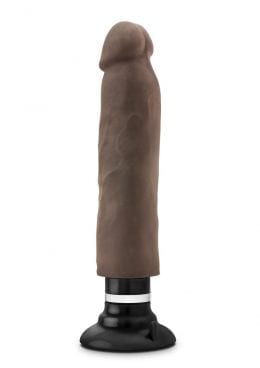 Au Naturel Sensa Feel Magnum Vibrating Dong Chocolate 12.5 Inch