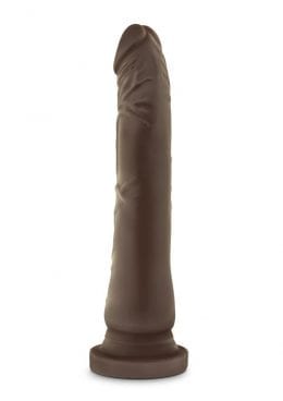 Dr Skin Basic 8.5 - Chocolate Non Vibrating Dildo Suction Cup