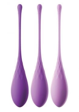 Fantasy For Her Silicone Kegel Train Her Set Purple