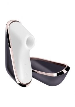 Satisfyer Pro Traveler USB Rechargeable Silicone Clitoral Stimulater Waterproof Purple