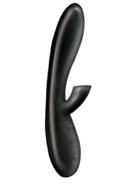 Infinitt Silicone Suction Massager One Waterproof Black 8 Inch