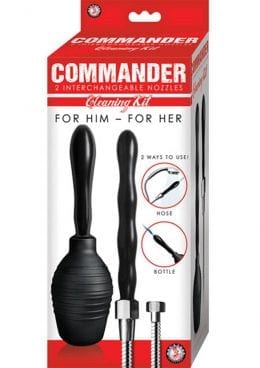 Commander 2 Interchangeable Nozzles Cleaning Kit For Him For Her