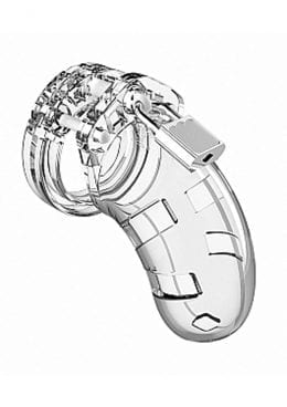Man Cage Model 01 Male Chastity With Lock Clear 3.5 Inch