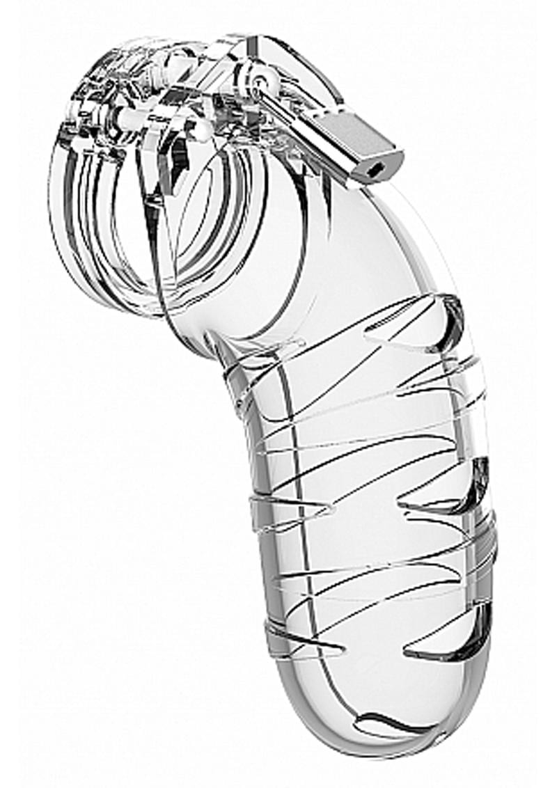 Man Cage By Shots Chastity 05 Clear 5.5 Inch