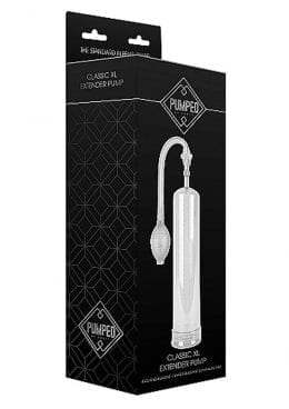 Pumped By Shots Classic Extra Large Extender Pump Clear