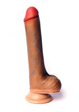 Skintastic So Vein Realistic Dildo With Balls Flesh Waterproof 7 Inch