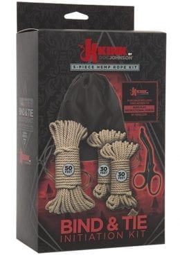 Kink Bind and Tie Initiation Kit 5 Piece Hemp Rope