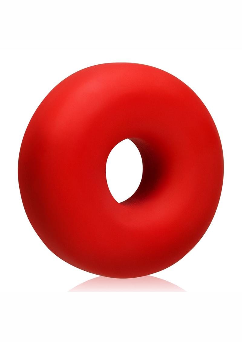 Big Ox Super Mega Stretch Silicone Cock Ring Red Ice