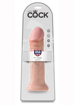 King Cock Realistic Dildo Flesh 11 Inch