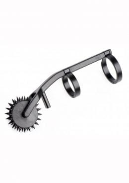 Master Series Thorn Double Finger Pinwheel Plastic Black