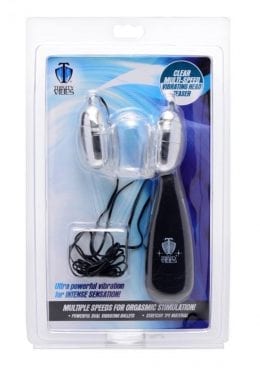 Trinity Vibes Multi-Speed Vibrating Head Teaser Clear
