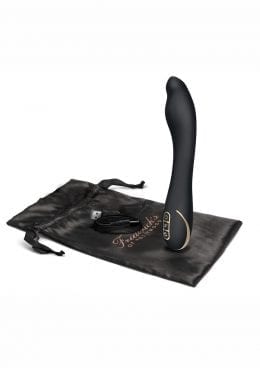Fredericks`s Of Hollywood USB Rechargeable Come Hither G-Spot Vibrator Silicone Splash Proof Black