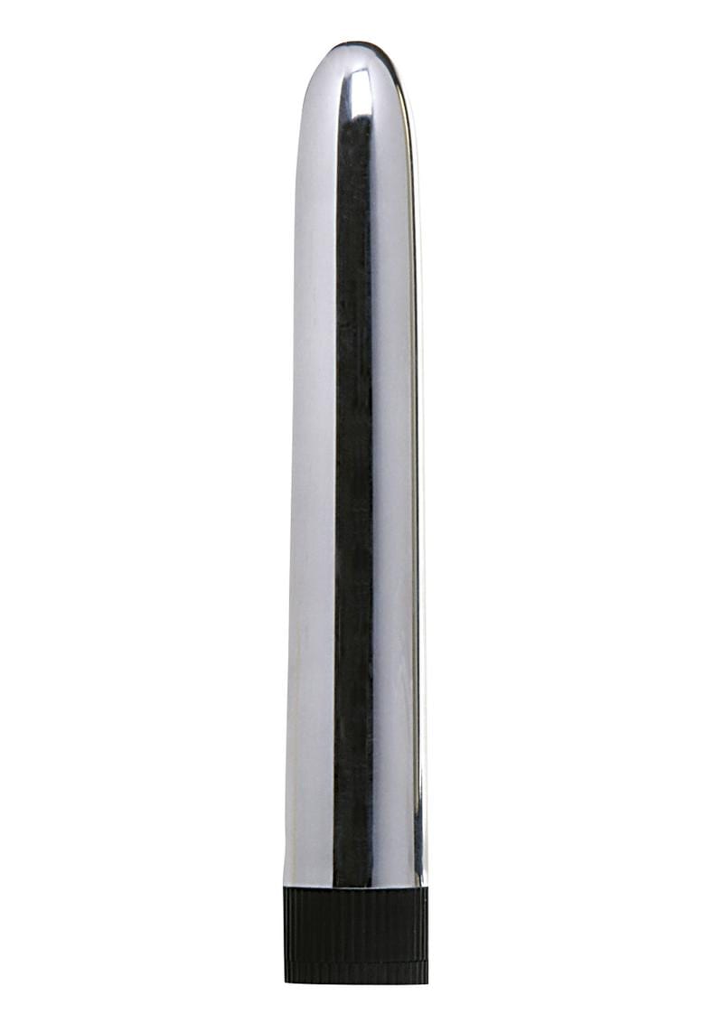 Minx Sensuous Classic Vibrator Silver 6 Inches