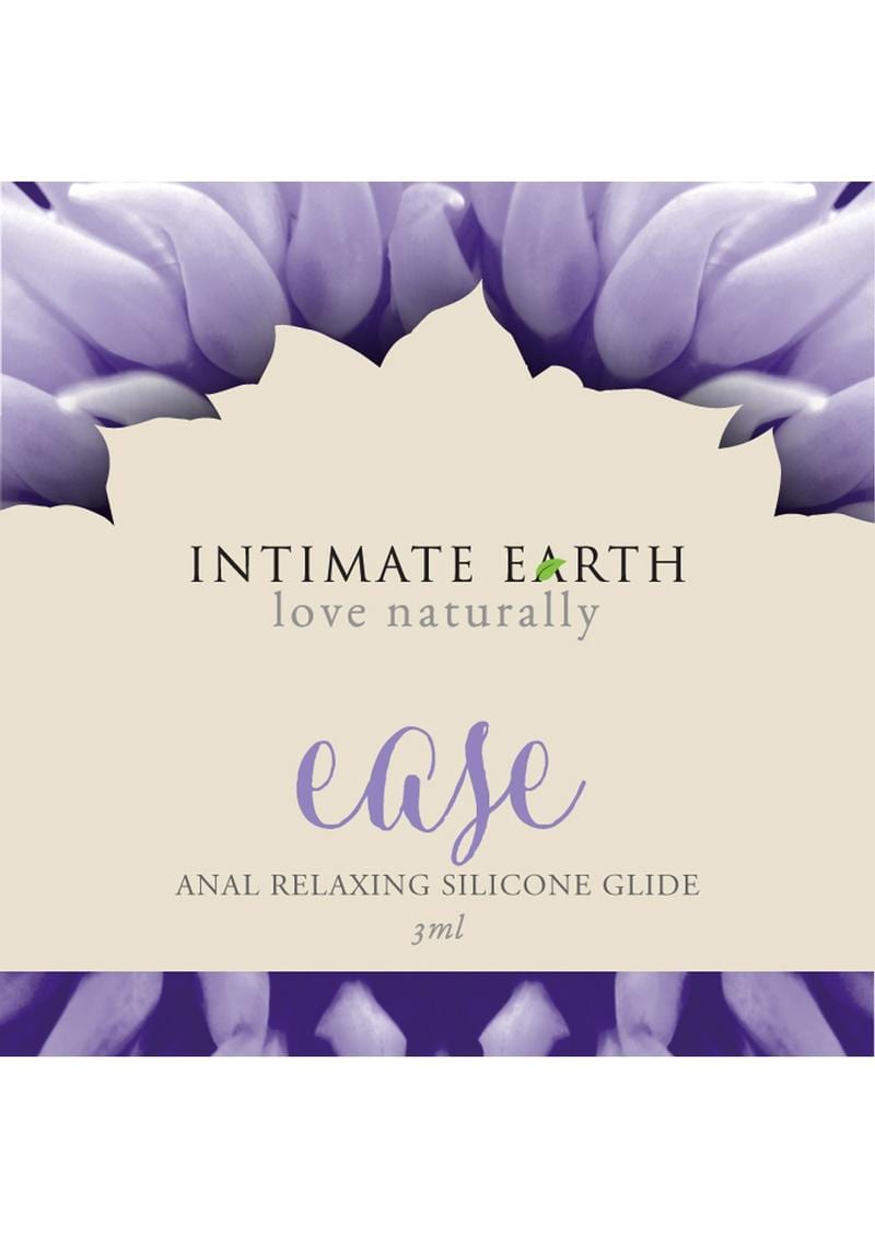 Intimate Earth Ease Anal Relaxing Silicone Glide Lube 3 Milliliter Foil Pack