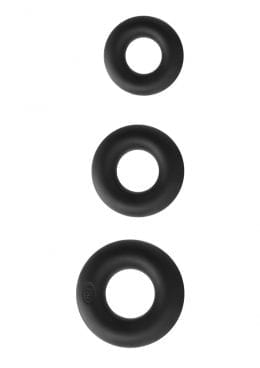 Renegade Super Soft Power Rings Kit Silicone Black