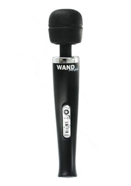 Wand Essentials Cordless Flexi-Neck 8 Speed And 8 Mode Rechargeable Wand Massager Black 12.5 Inch