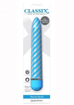 Sweet Swirl Vibrator Blue