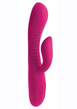 Ultimate Rabbits No 2 Fuschia Vibrator Multi Speed Waterproof Rechargeable