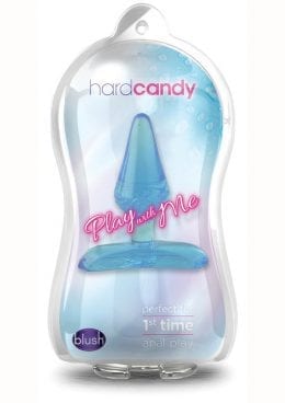 Pwm Hard Candy Blue Anal Plug Non Vibrating