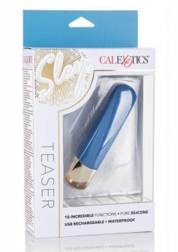 Slay Teaser Massager Multispeed Silicone Blue