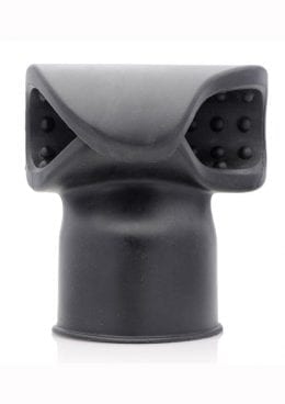 Master Series Thunder Wrap Masturbator Wand Attachment Black 4.6 Inches