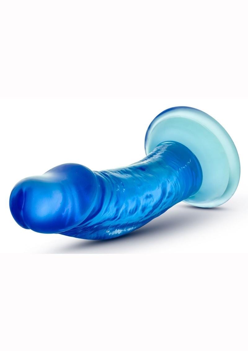 B Yours Sweet N Small Blue 4 inches Dildo W/Suction Cup Base