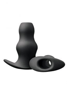 Renegade Peeker Small Black Anal Plug Non Vibrating Silicone