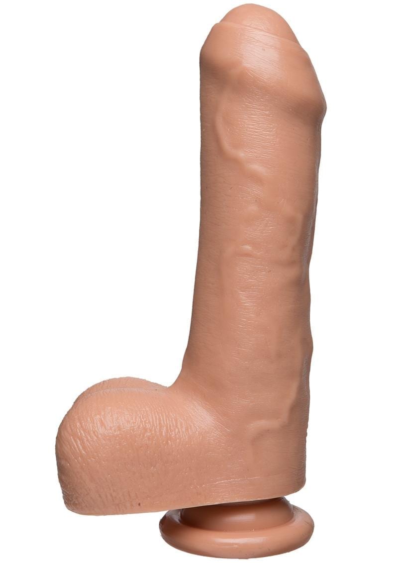 The D Uncut D W/balls Ultrasky 9 inch Dildo Non Vibrarting