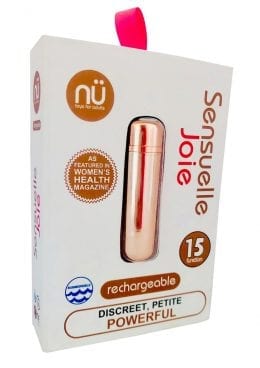Sensuelle Joie 15 Function Rechargeable Bullet Rose Gold