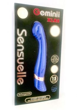 Sensuelle Geminii Xlr8 Turbo Boost Rechargeable Vibrator Ultra Violet