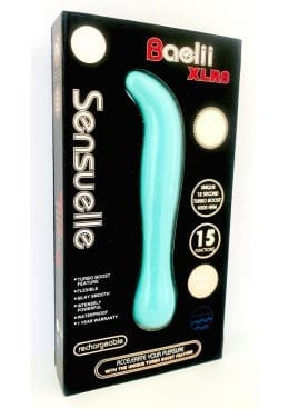 Sensuelle Baelii Xlr8 Rechargeable Vibrator Turbo Boost Waterproof Teal