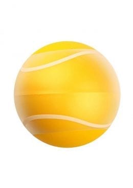 Linx Ace Stroker Ball Masturbator Ribbed Textured Waterproof Yellow