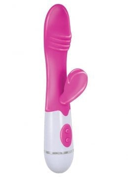 Energize Her Pleasure Massager Dual Motors Clitoral Tickler Silicone Pink