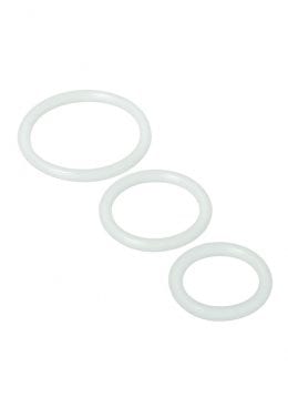 T4m Penis Rings 3pc Set Clear