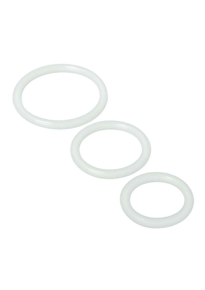 T4m Penis Rings 3pc Set Clear
