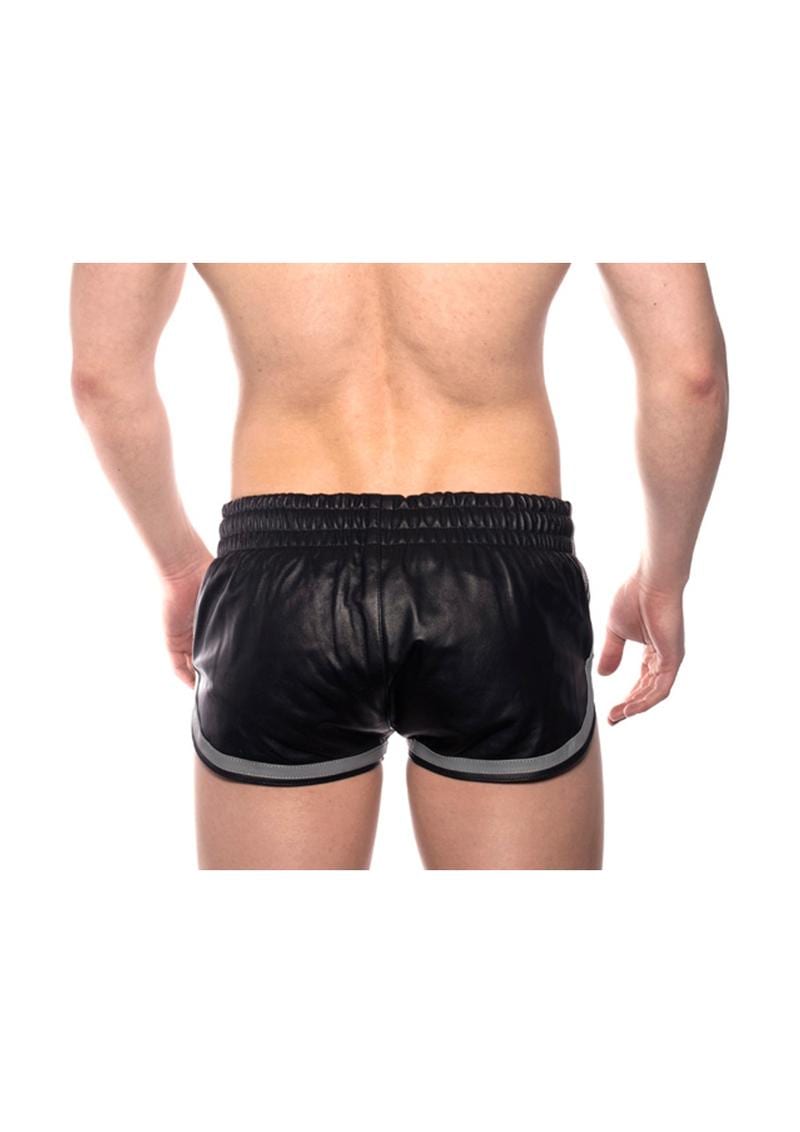 Prowler Red Leather Sport Shorts Gry Sm