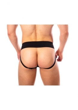 Prowler Red Hole Punch Jock Blk Xl
