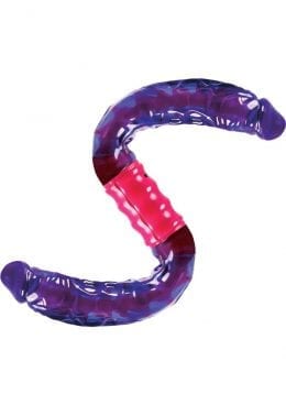 DUAL VIBRATING FLEXI DONG PURPLE