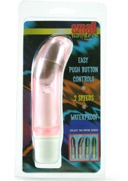 SMALL WONDERS GSPOT SMOOTH VIBRATOR PINK WATERPROOF