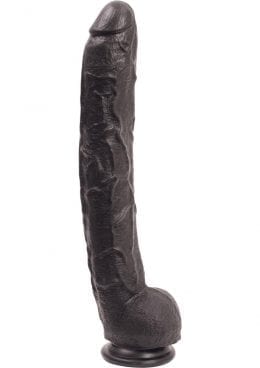 Dick Rambone Cock Sil A Gel 17 Inch Black