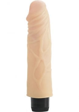 Real Feel Lifelike Toyz Number 10 Realistic Vibrator Waterproof Flesh 10 Inch