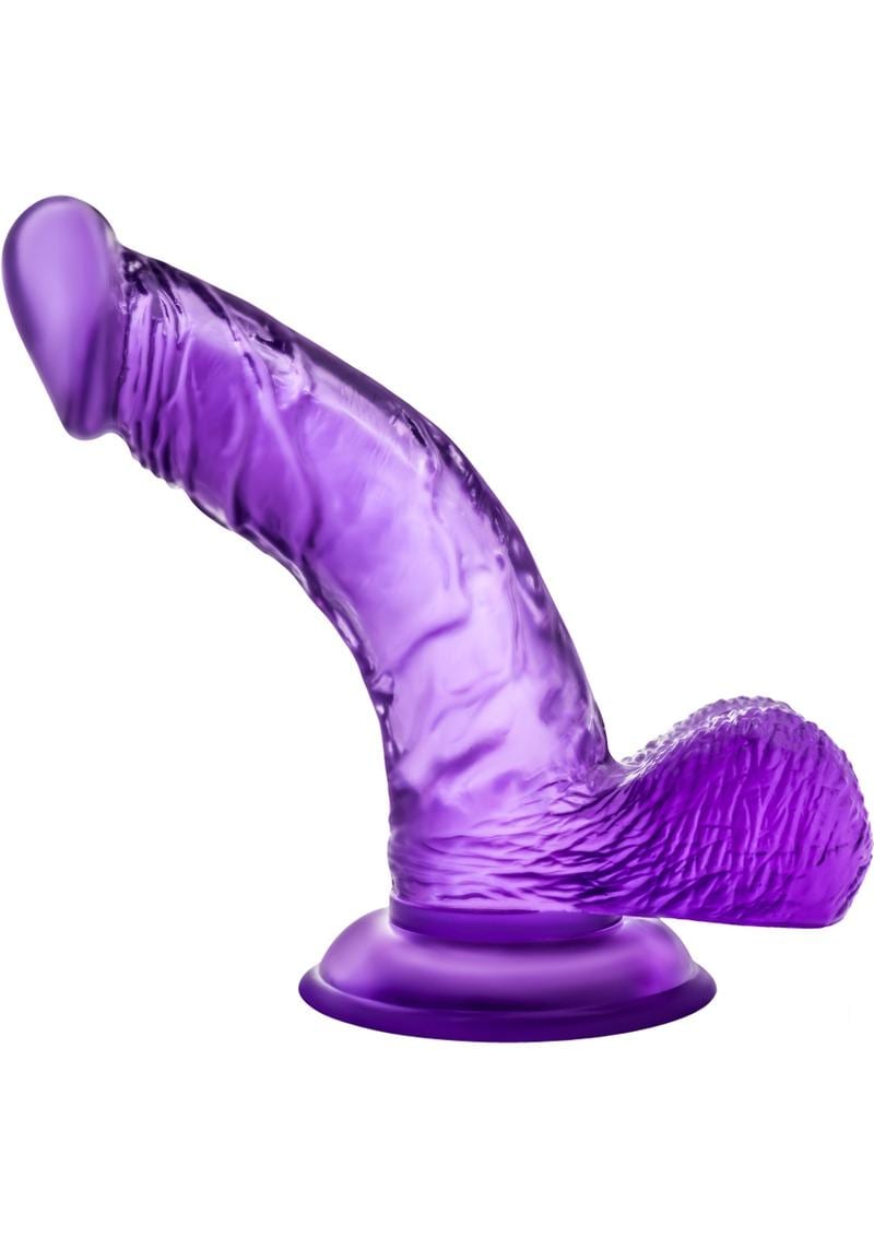 B Yours Sweet N Hard 08 Realistic Dong With Balls Purple