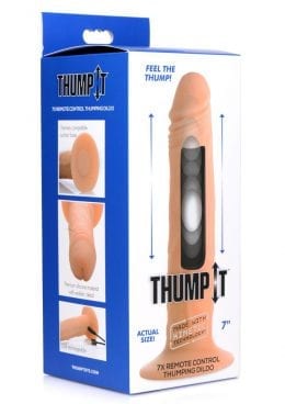 Thump It 7x Thumping Dildo 7
